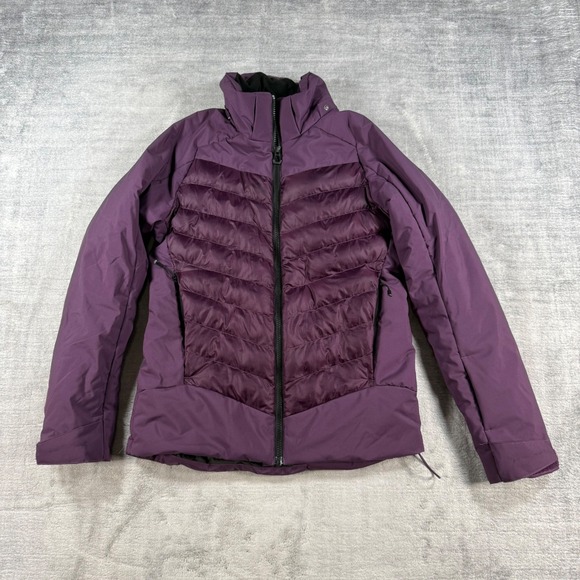 Helly Hansen Other - Helly Hansen Jacket Womens Youth 12 Purple RECCO Insulated Puffer Winter Coat